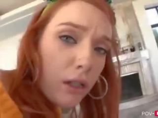 Redhaired seductress really loves to get fucked from behind - Pov-porn.net